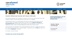 Desktop Screenshot of alumni.ch